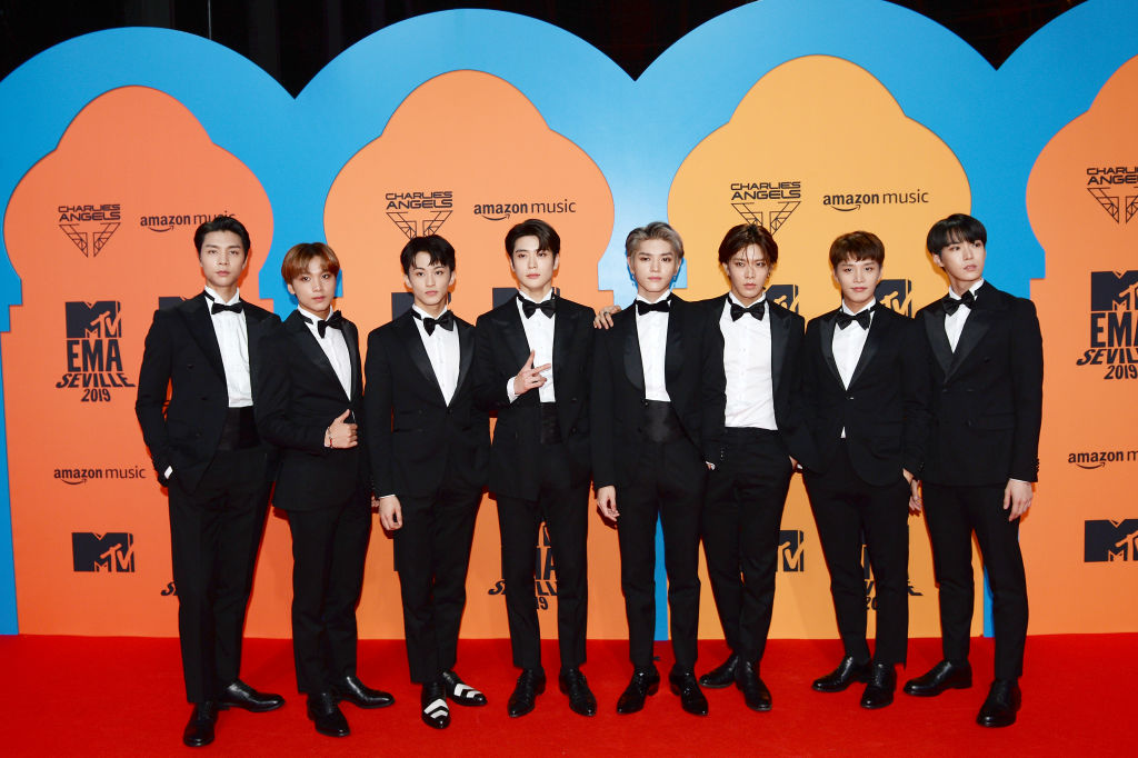 NCT 127 at 2019 MTV EMAs