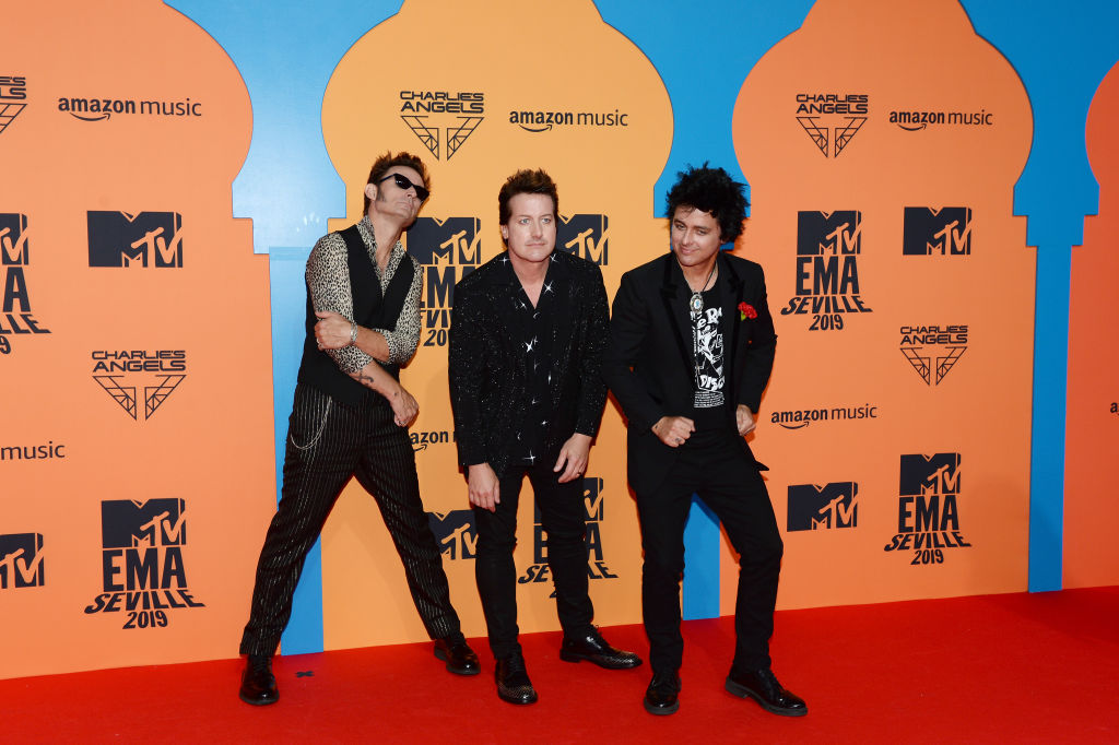 Green Day at 2019 MTV EMAs