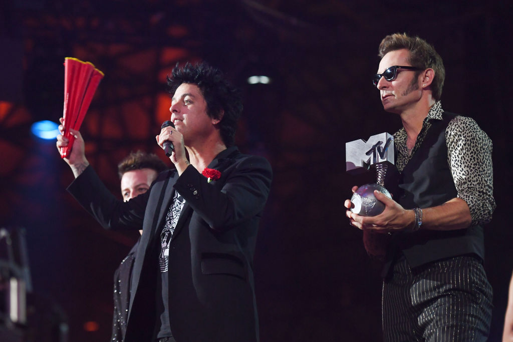 Green Day at 2019 MTV EMAs