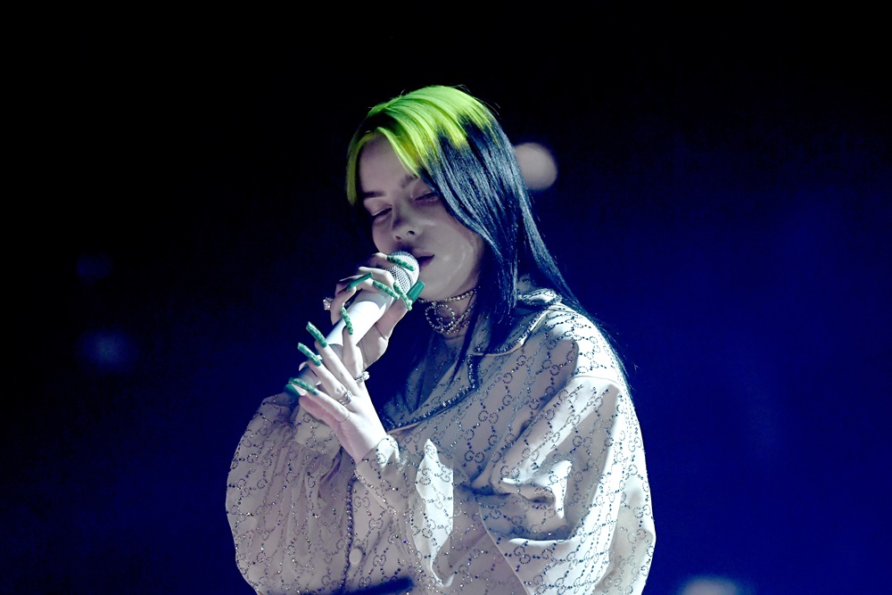 Billie Eilish at Grammy Awards 2020