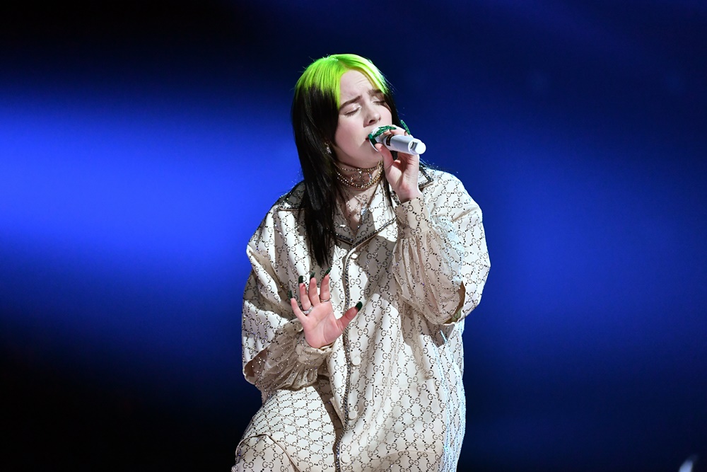 Billie Eilish at Grammy Awards 2020