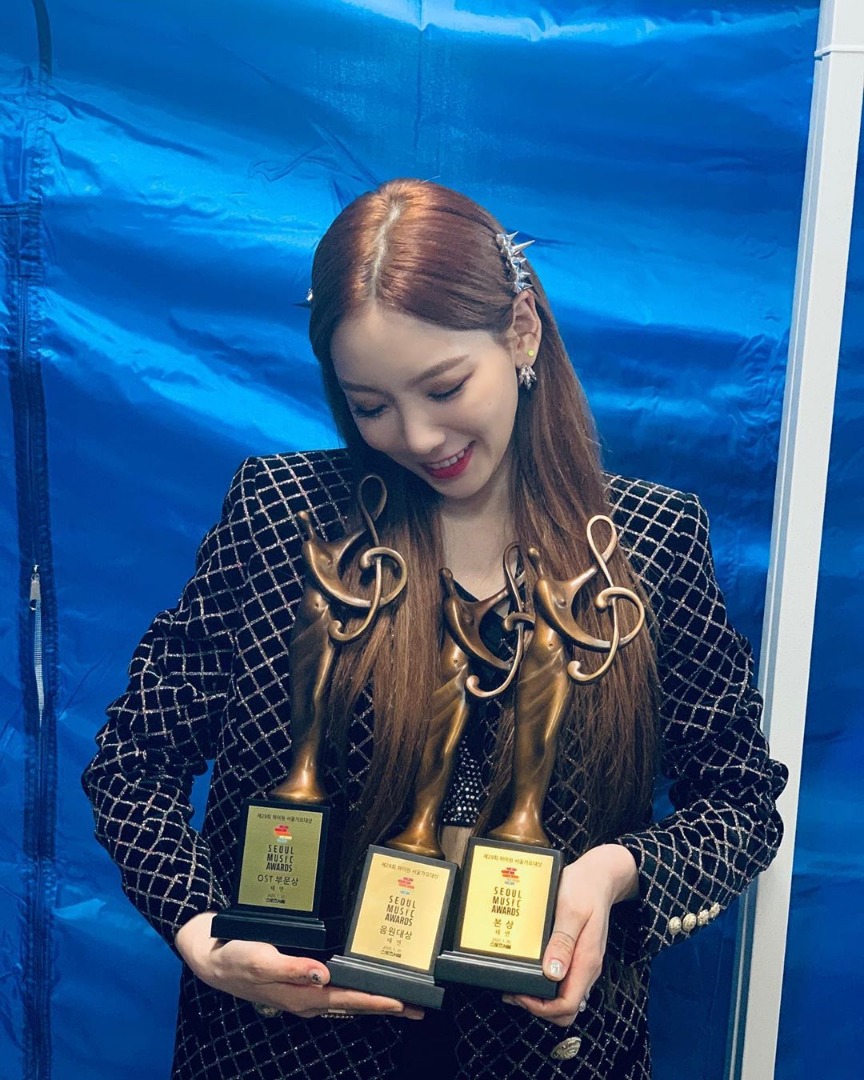 Taeyeon at Seoul Music Awards 2020