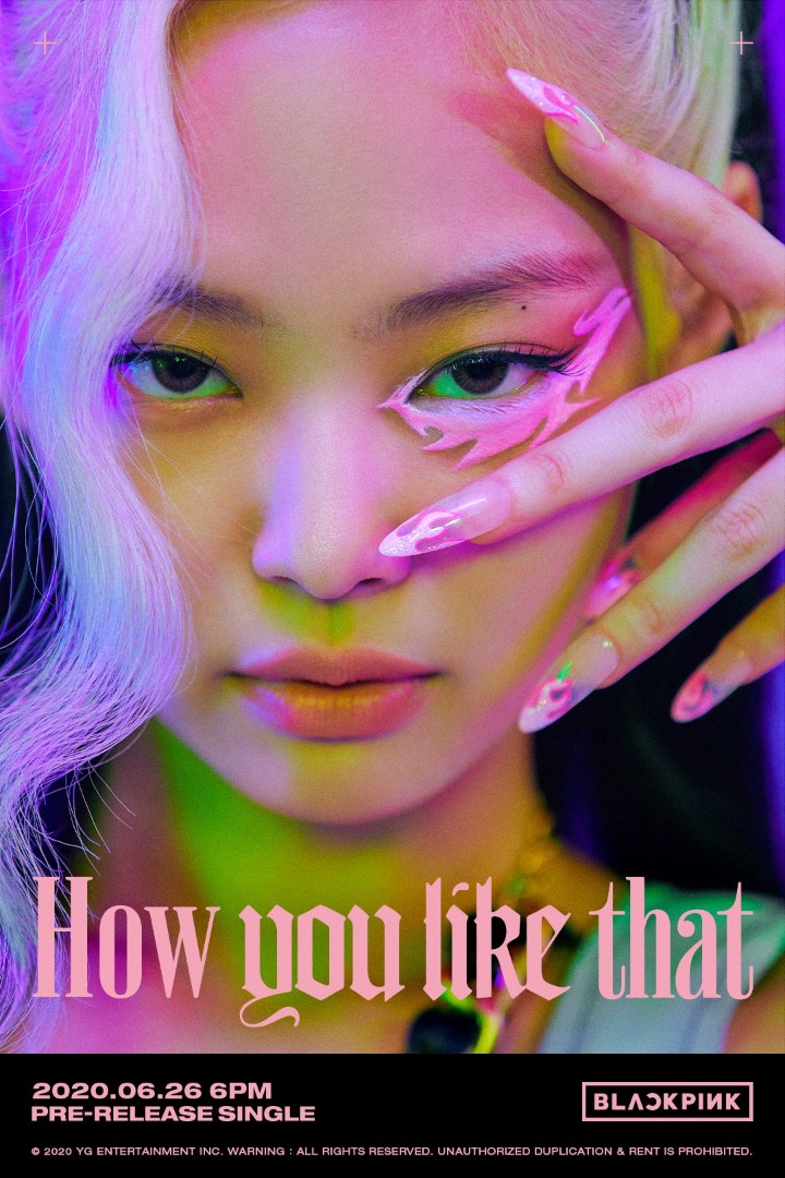 BLACKPINK "How You Like That" pre-release single