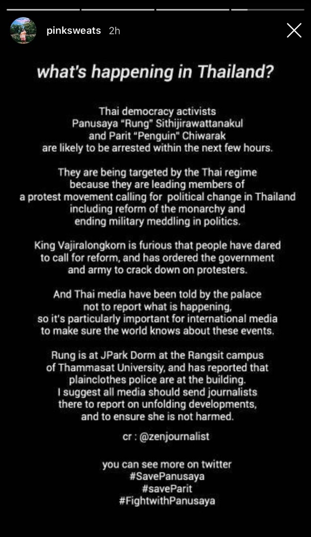 What's Happening in Thailand