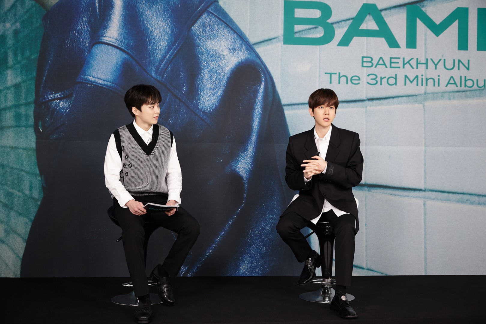 BAEKHYUN (แบคฮยอน) Bambi Press Conference