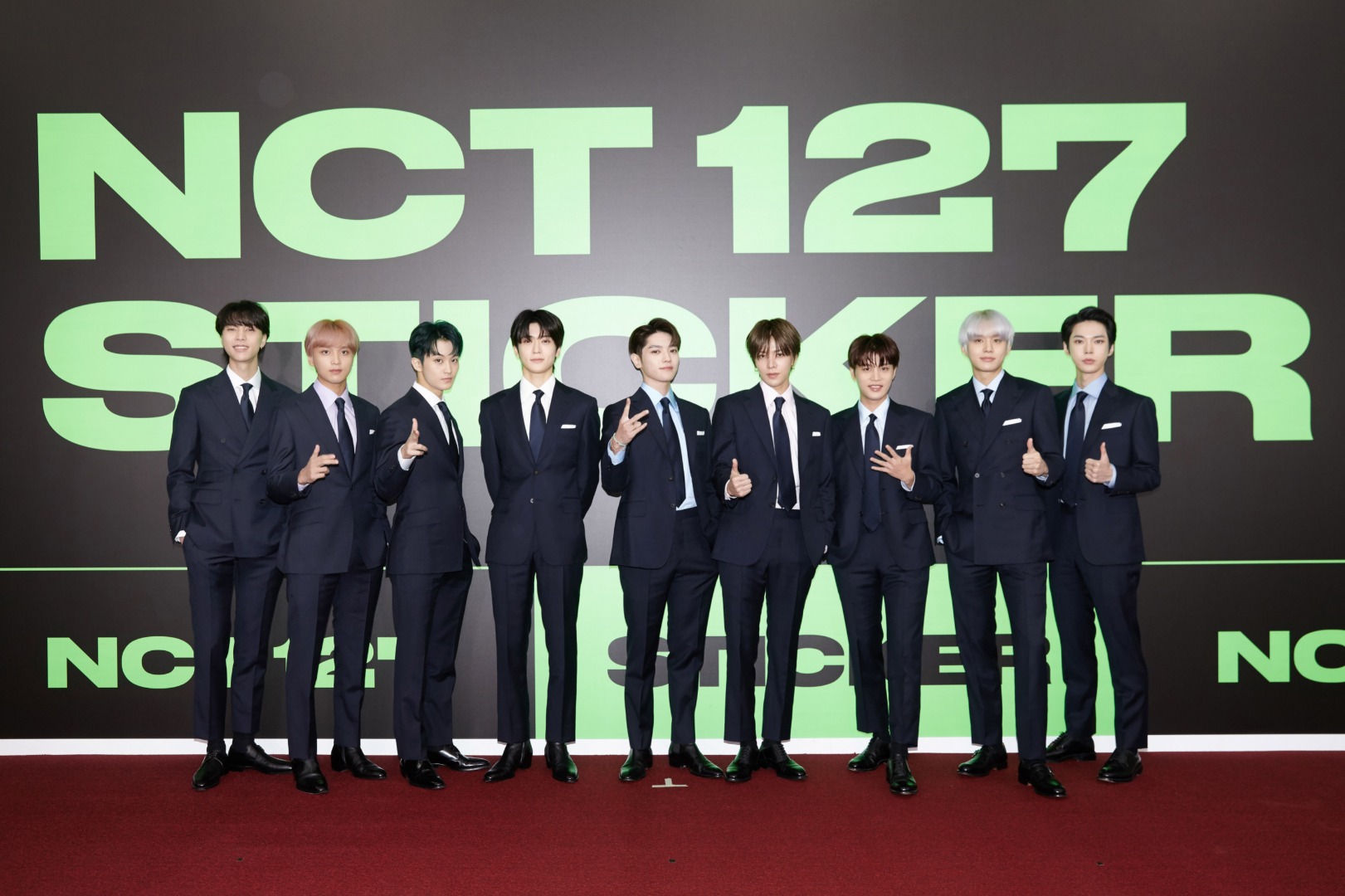 NCT 127 3rd Album Sticker Online Global Press Conference