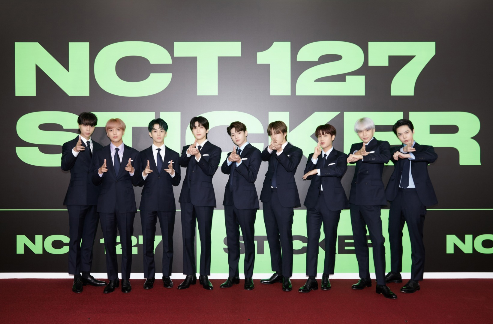 NCT 127 3rd Album Sticker Online Global Press Conference