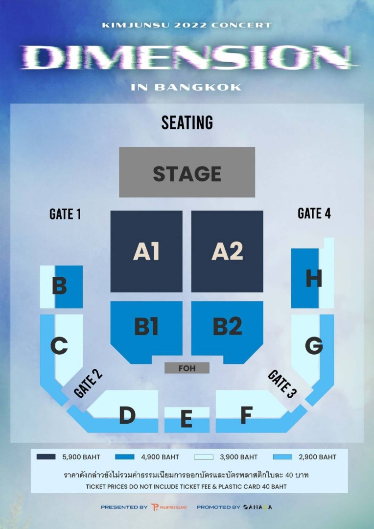  KIMJUNSU 2022 CONCERT "DIMENSION" TOUR IN BANGKOK 