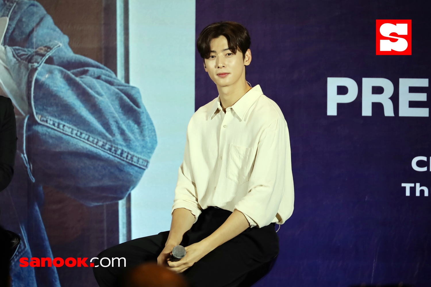 CHA EUN-WOO “JUST ONE 10 MINUTE” <STARRY CARAVAN>” in Bangkok Press Conference