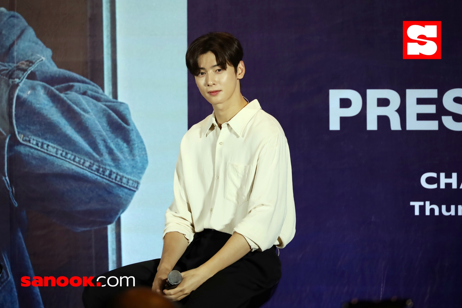 CHA EUN-WOO “JUST ONE 10 MINUTE” <STARRY CARAVAN>” in Bangkok Press Conference