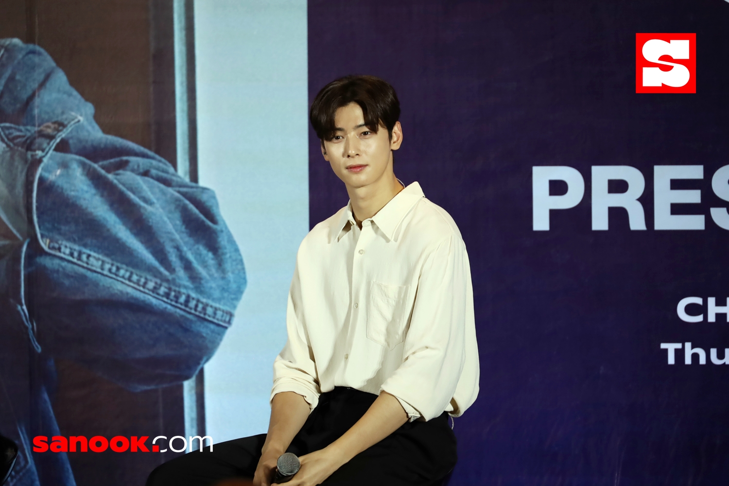 CHA EUN-WOO “JUST ONE 10 MINUTE” <STARRY CARAVAN>” in Bangkok Press Conference