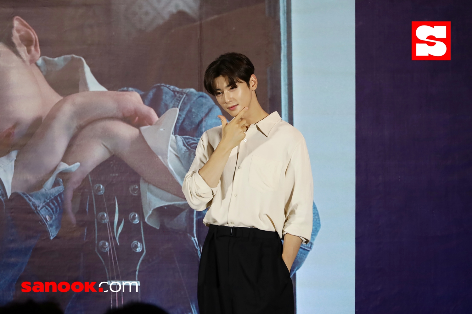 CHA EUN-WOO “JUST ONE 10 MINUTE” <STARRY CARAVAN>” in Bangkok Press Conference