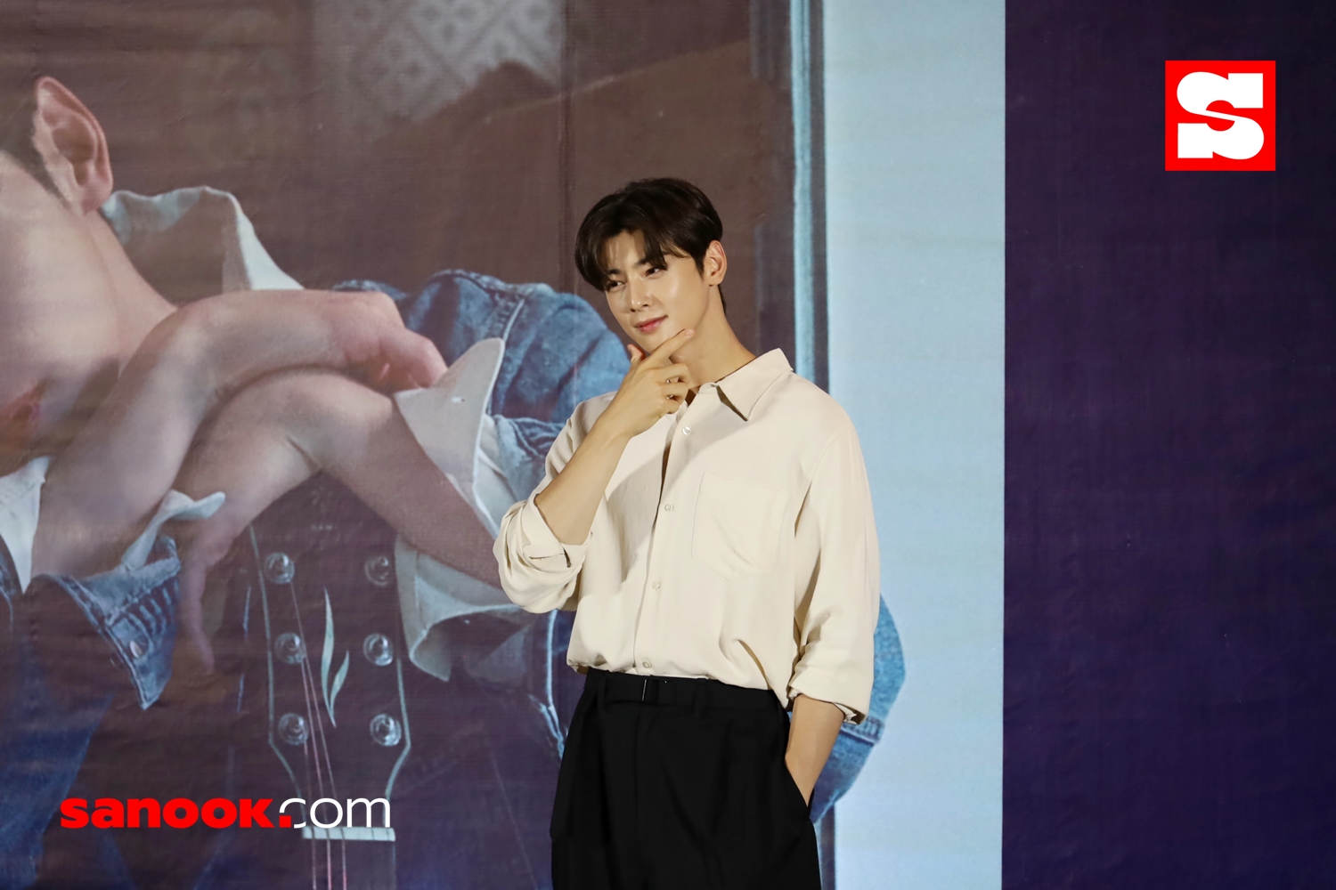 CHA EUN-WOO “JUST ONE 10 MINUTE” <STARRY CARAVAN>” in Bangkok Press Conference