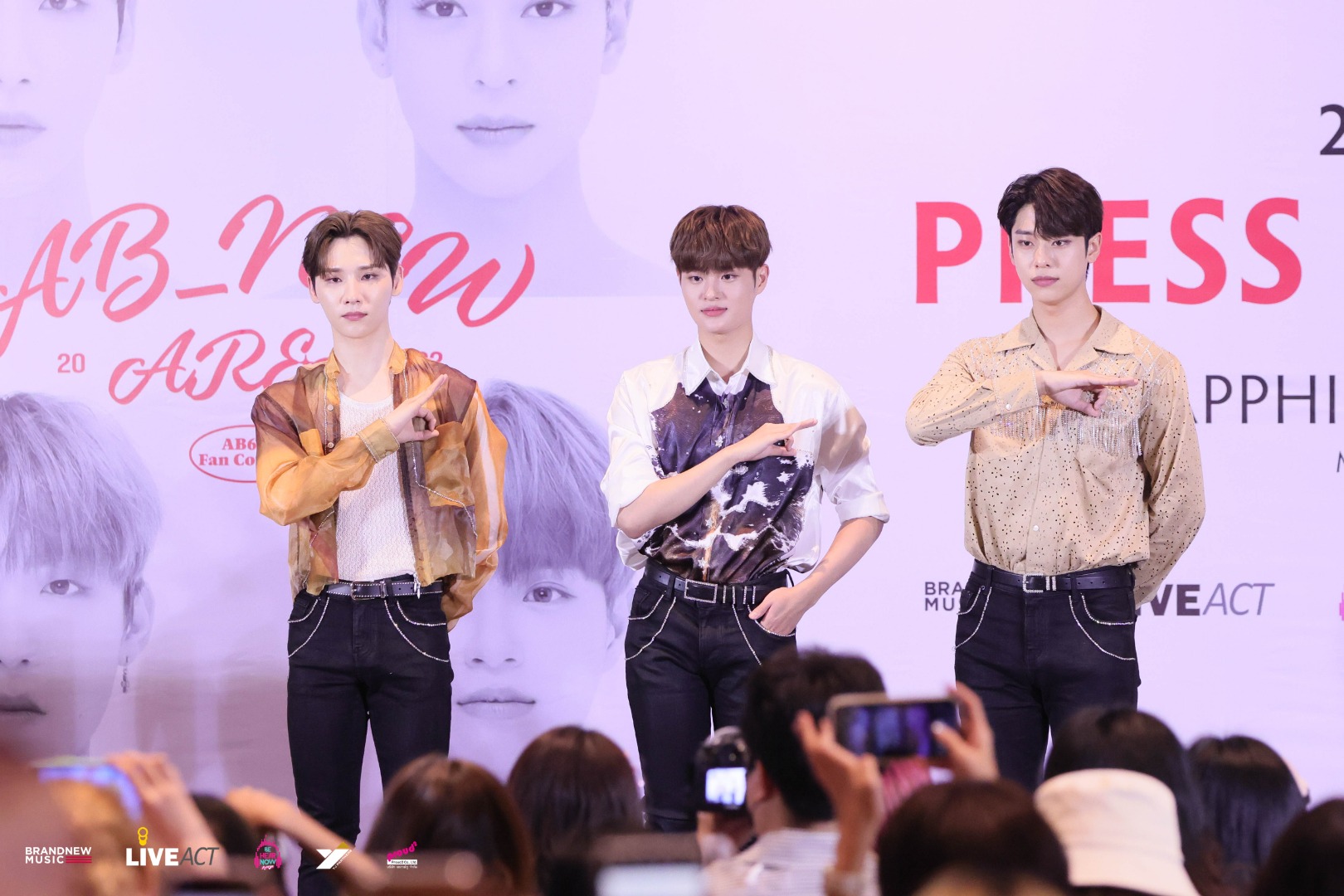 2022 AB6IX FAN CONCERT 'AB_NEW AREA' Press Conference