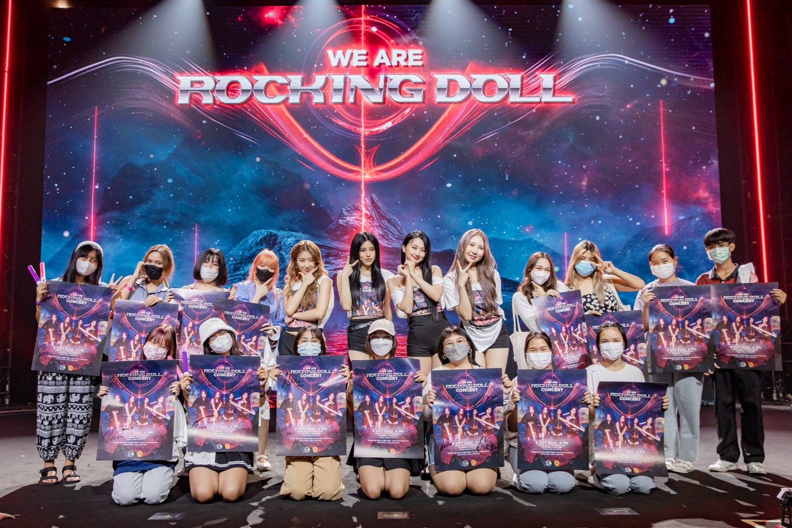 We Are Rocking Doll Concert in Bangkok
