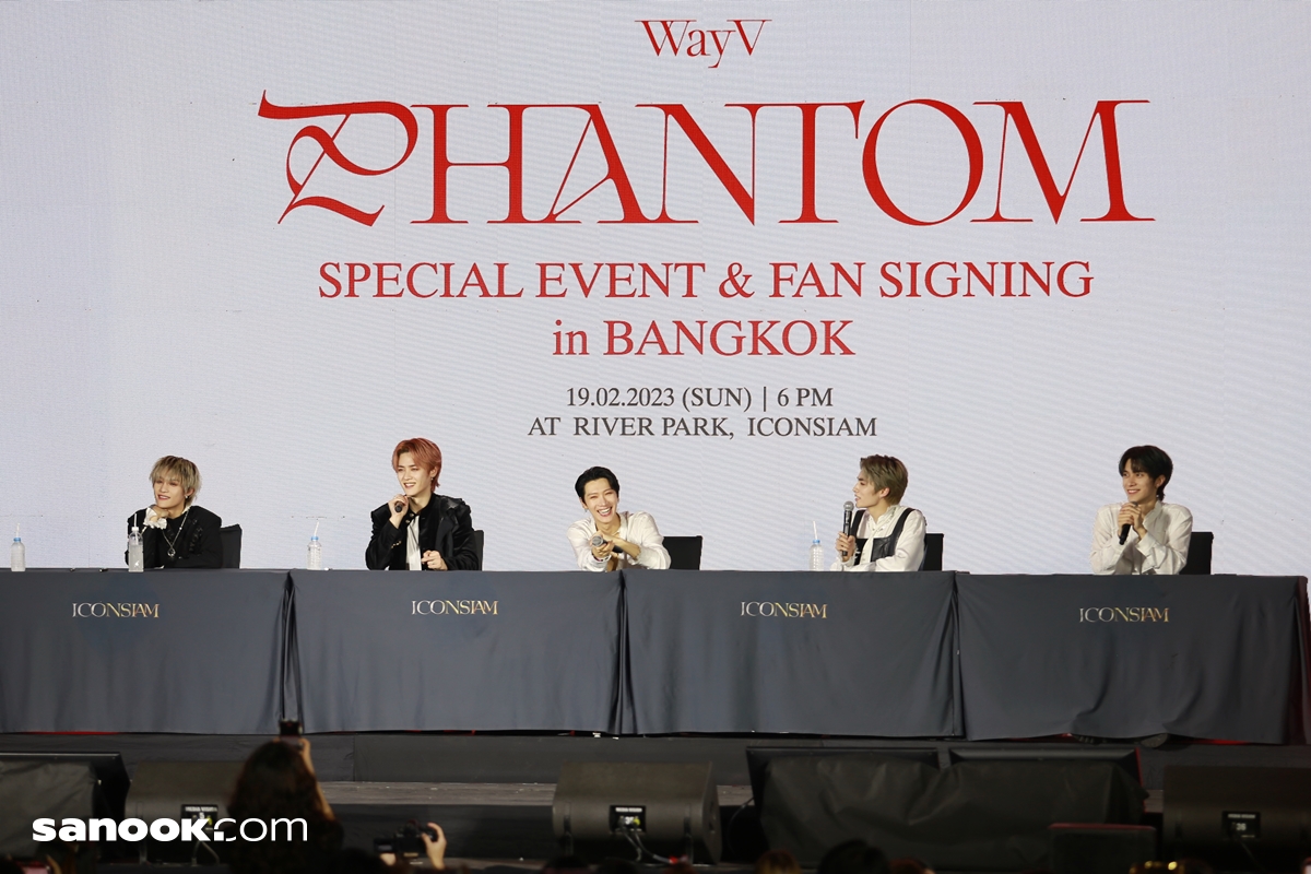 WayV [Phantom] SPECIAL EVENT & FAN SIGNING in BANGKOK
