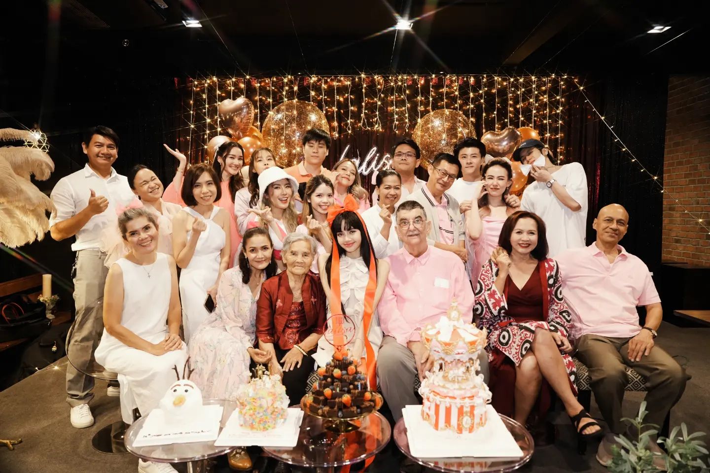 ลิซ่า LISA BLACKPINK Birthday Party 2023