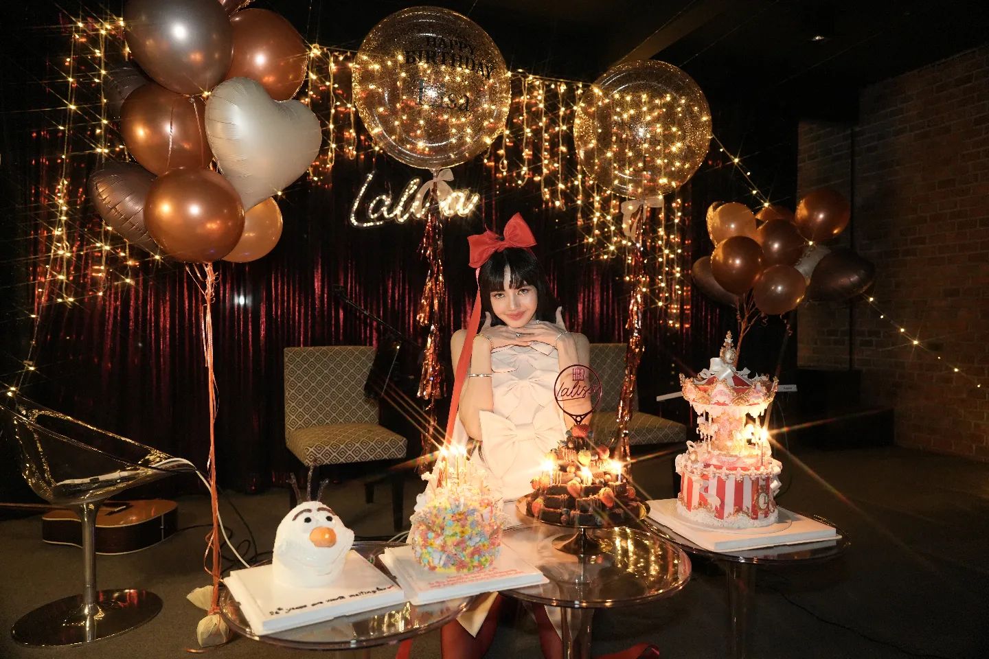 ลิซ่า LISA BLACKPINK Birthday Party 2023