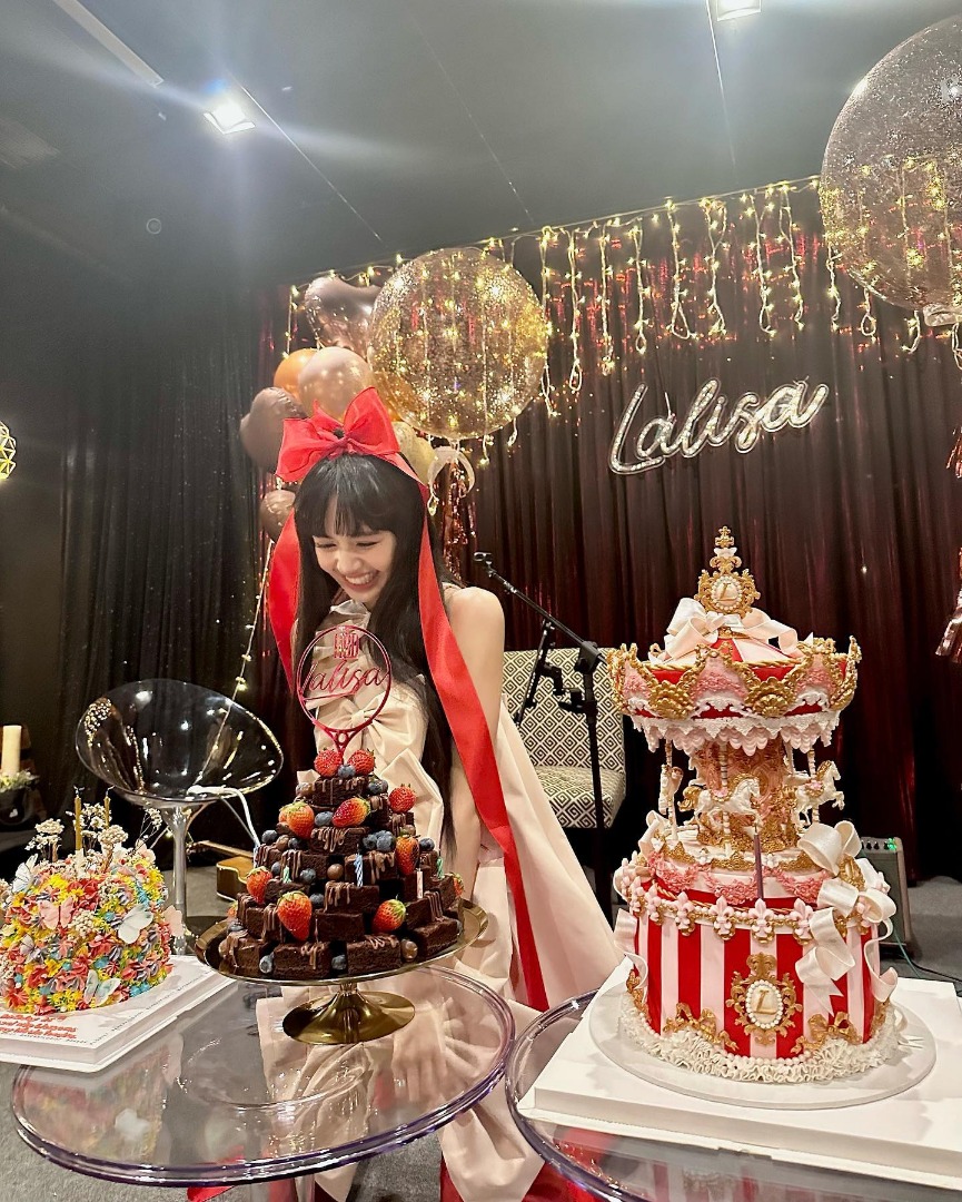 ลิซ่า LISA BLACKPINK Birthday Party 2023