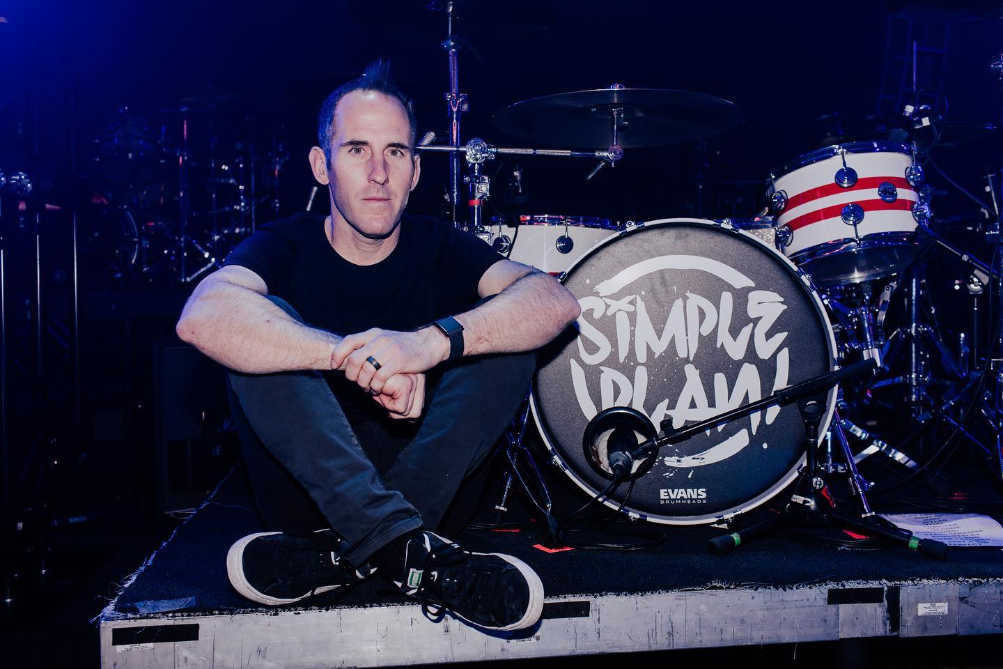 Chuck Comeau of Simple Plan