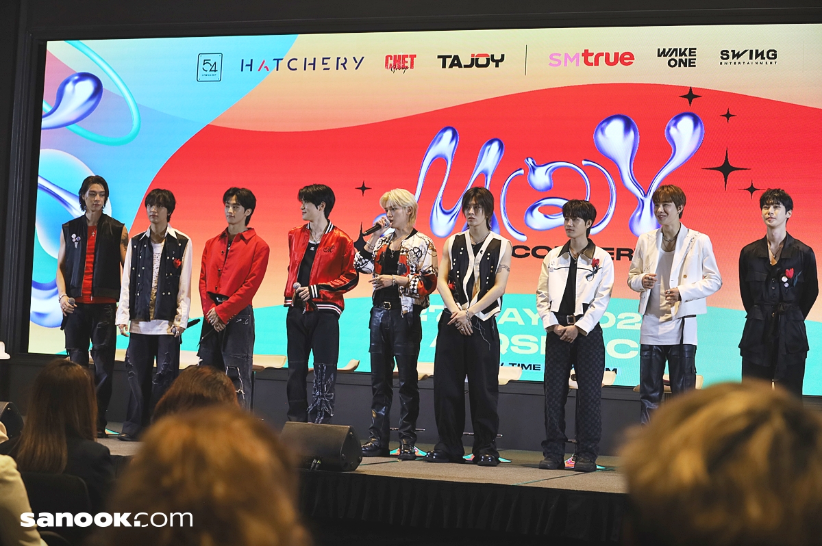 NCT 127 M(a)Y Concert 2023 in Bangkok Press Conference