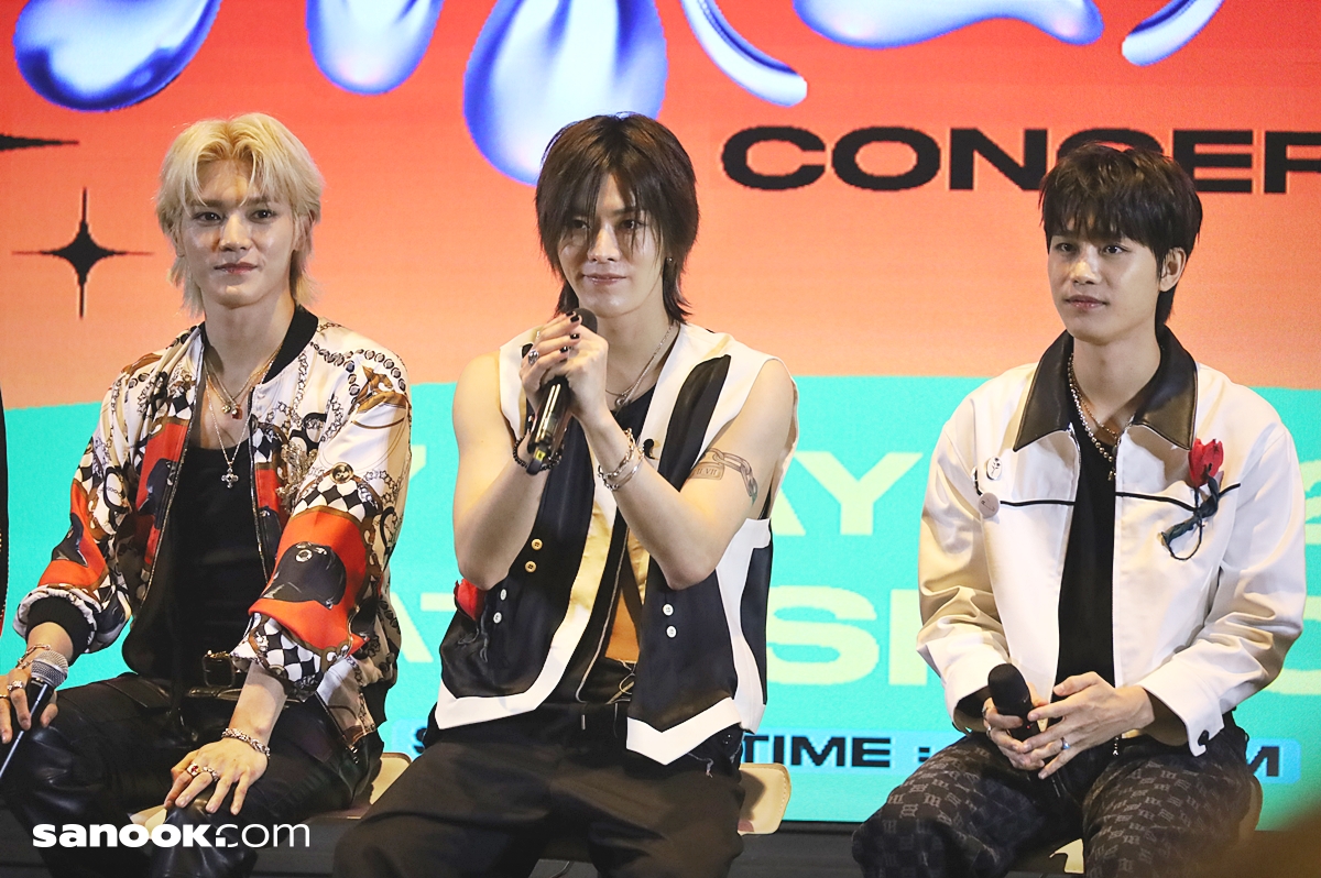 NCT 127 M(a)Y Concert 2023 in Bangkok Press Conference