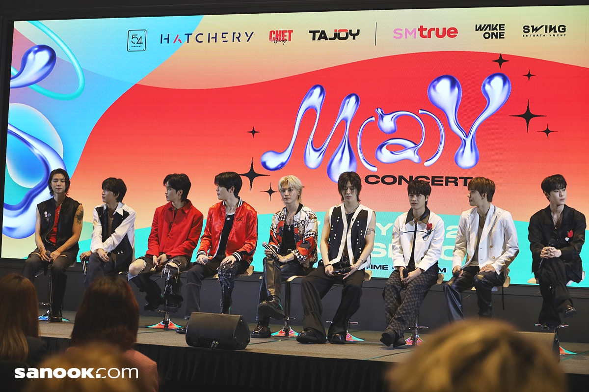 NCT 127 M(a)Y Concert 2023 in Bangkok Press Conference