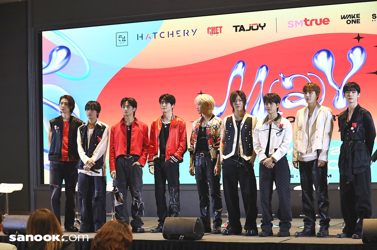 NCT 127 M(a)Y Concert 2023 in Bangkok Press Conference