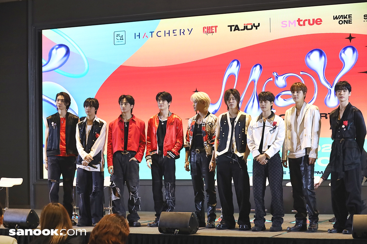 NCT 127 M(a)Y Concert 2023 in Bangkok Press Conference