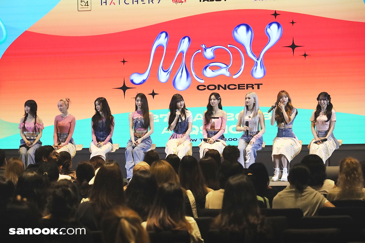 Kep1er M(a)Y Concert 2023 in Bangkok Press Conference