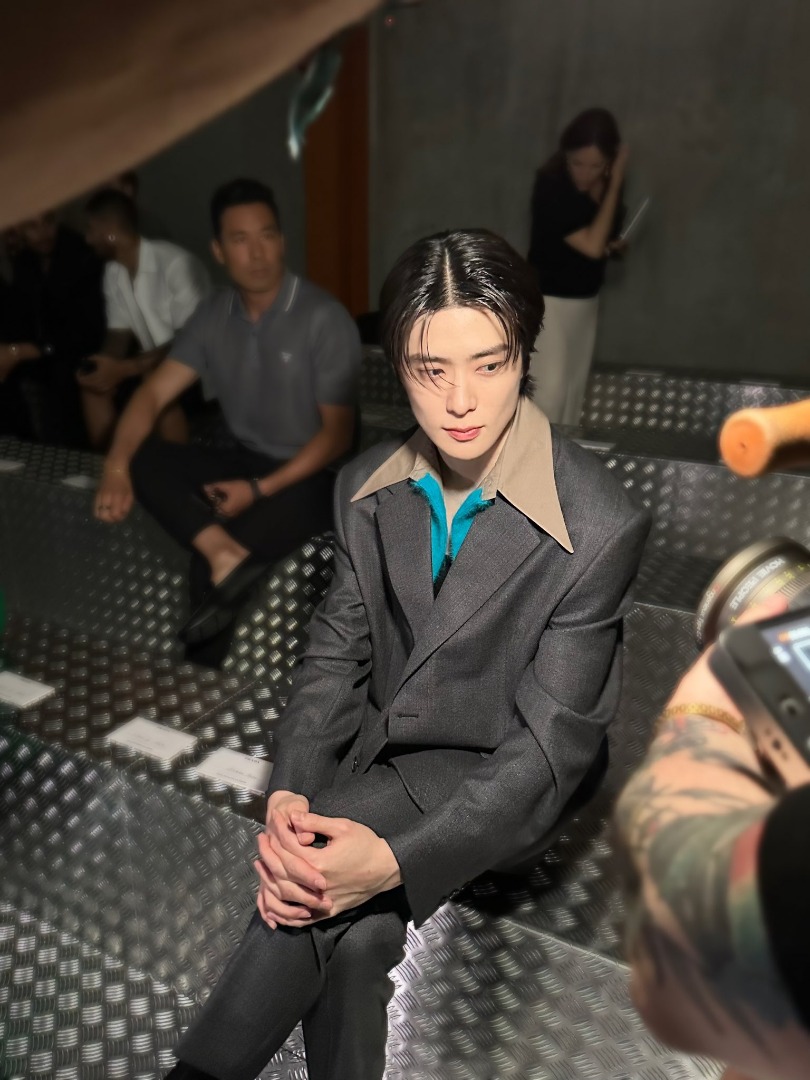 JAEHYUN PRADA fashion show in Milan