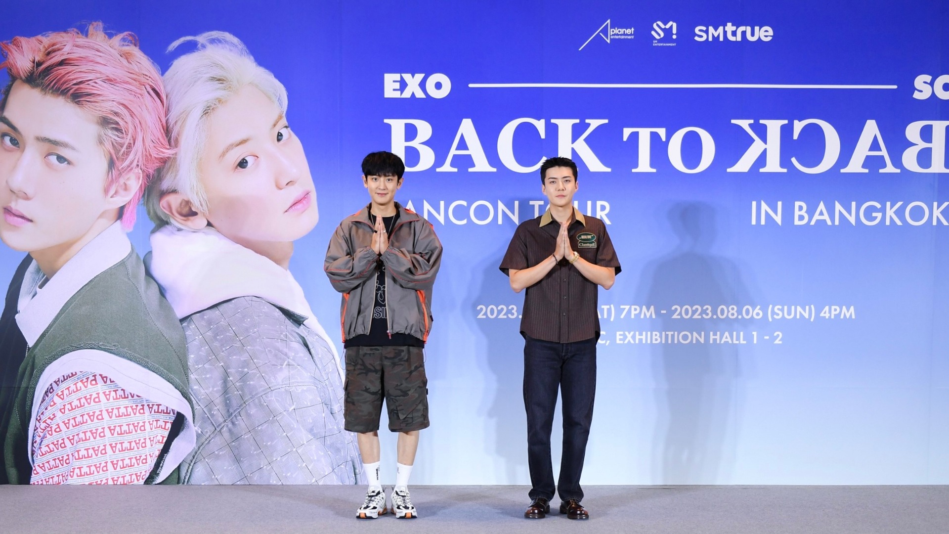 EXO-SC BACK TO BACK FANCON IN BANGKOK Press Conference