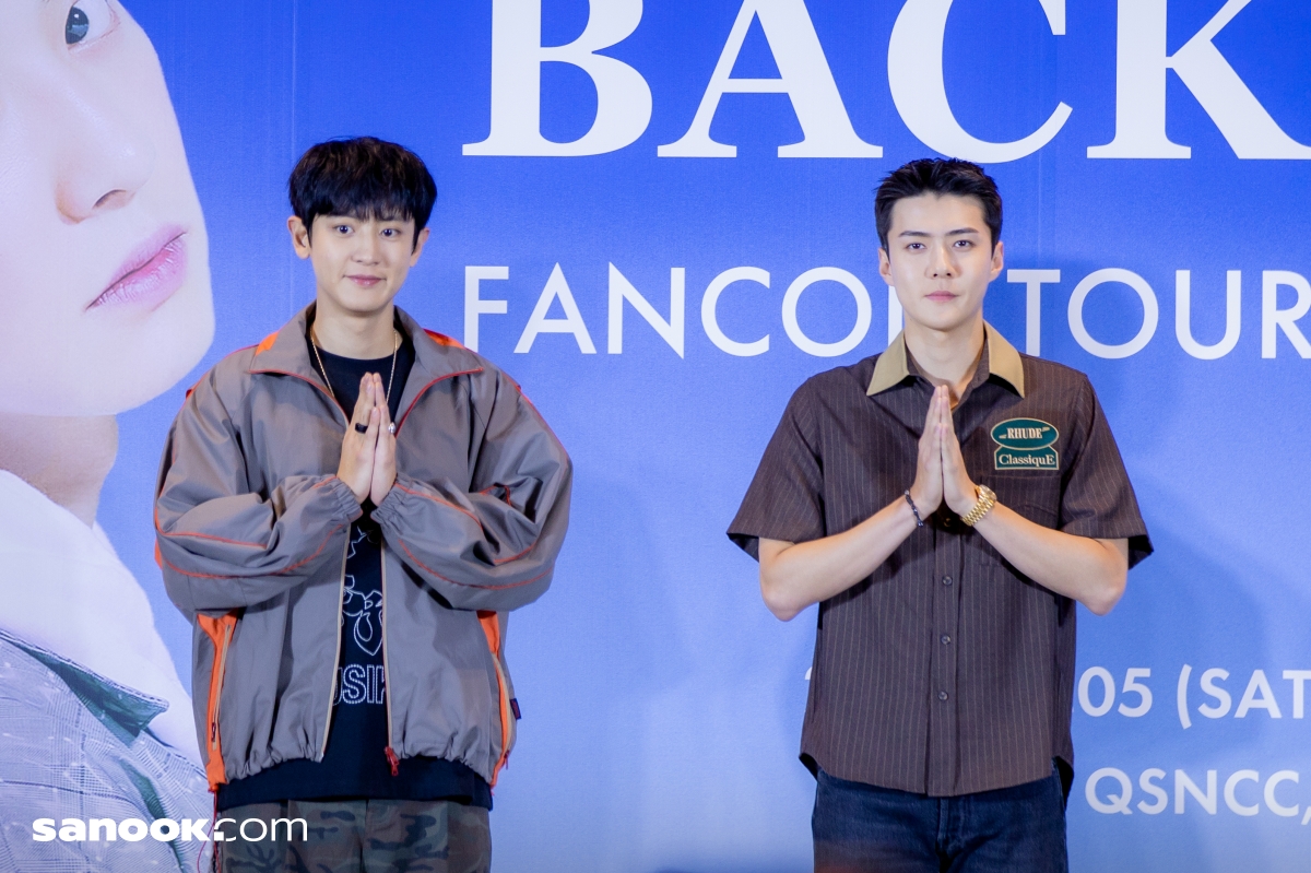 EXO-SC BACK TO BACK FANCON IN BANGKOK Press Conference