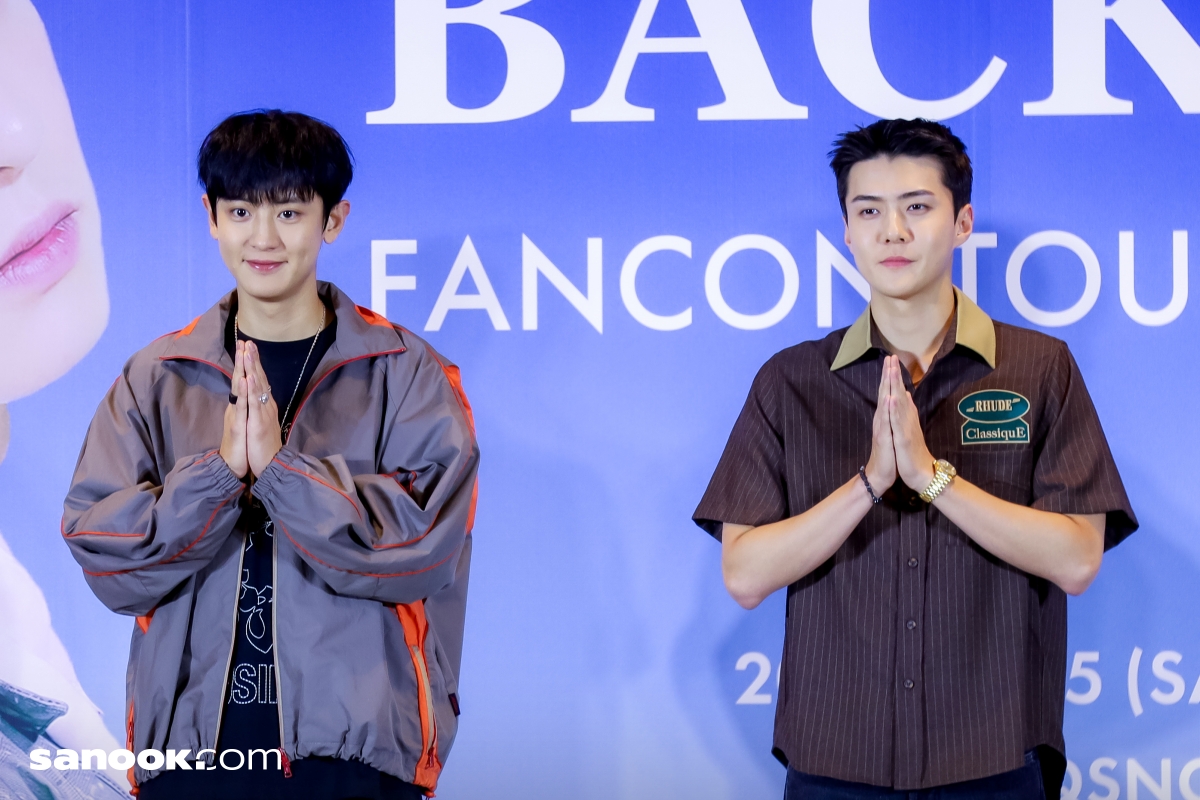 EXO-SC BACK TO BACK FANCON IN BANGKOK Press Conference