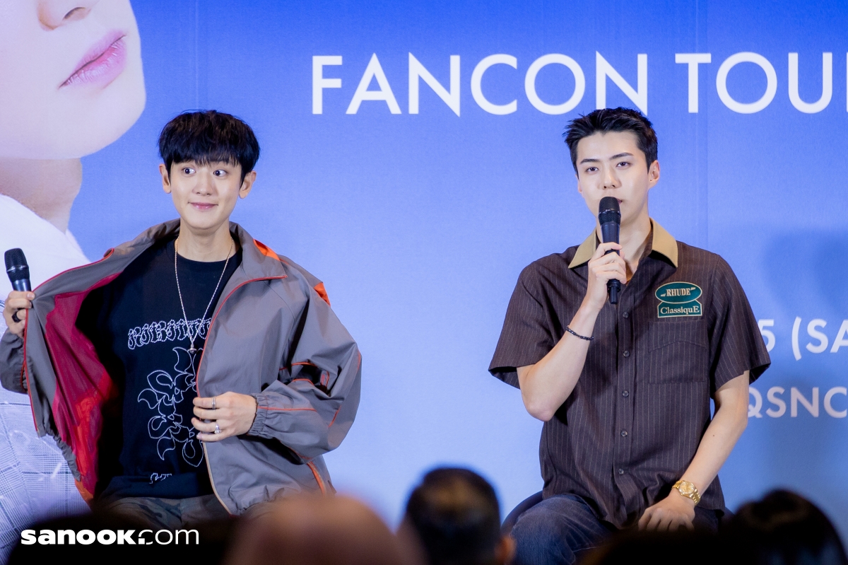 EXO-SC BACK TO BACK FANCON IN BANGKOK Press Conference