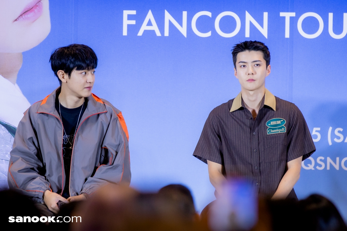 EXO-SC BACK TO BACK FANCON IN BANGKOK Press Conference