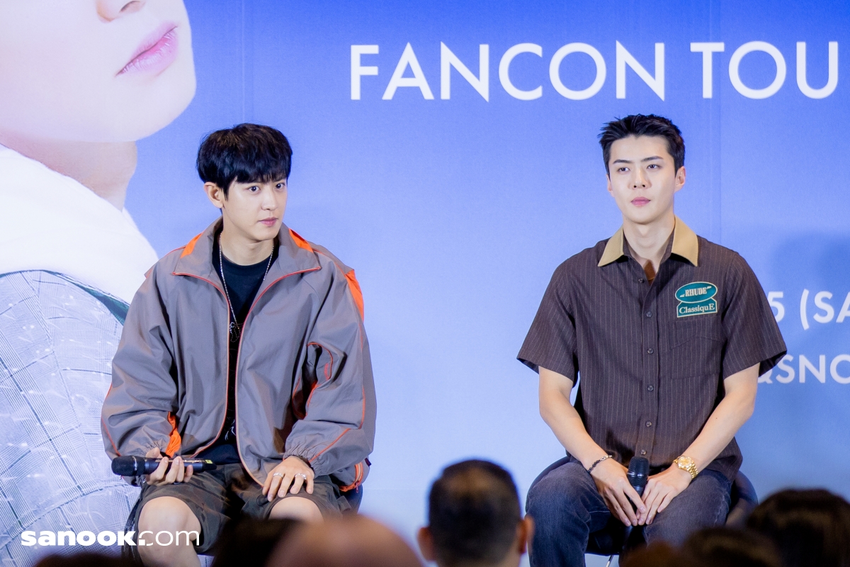 EXO-SC BACK TO BACK FANCON IN BANGKOK Press Conference