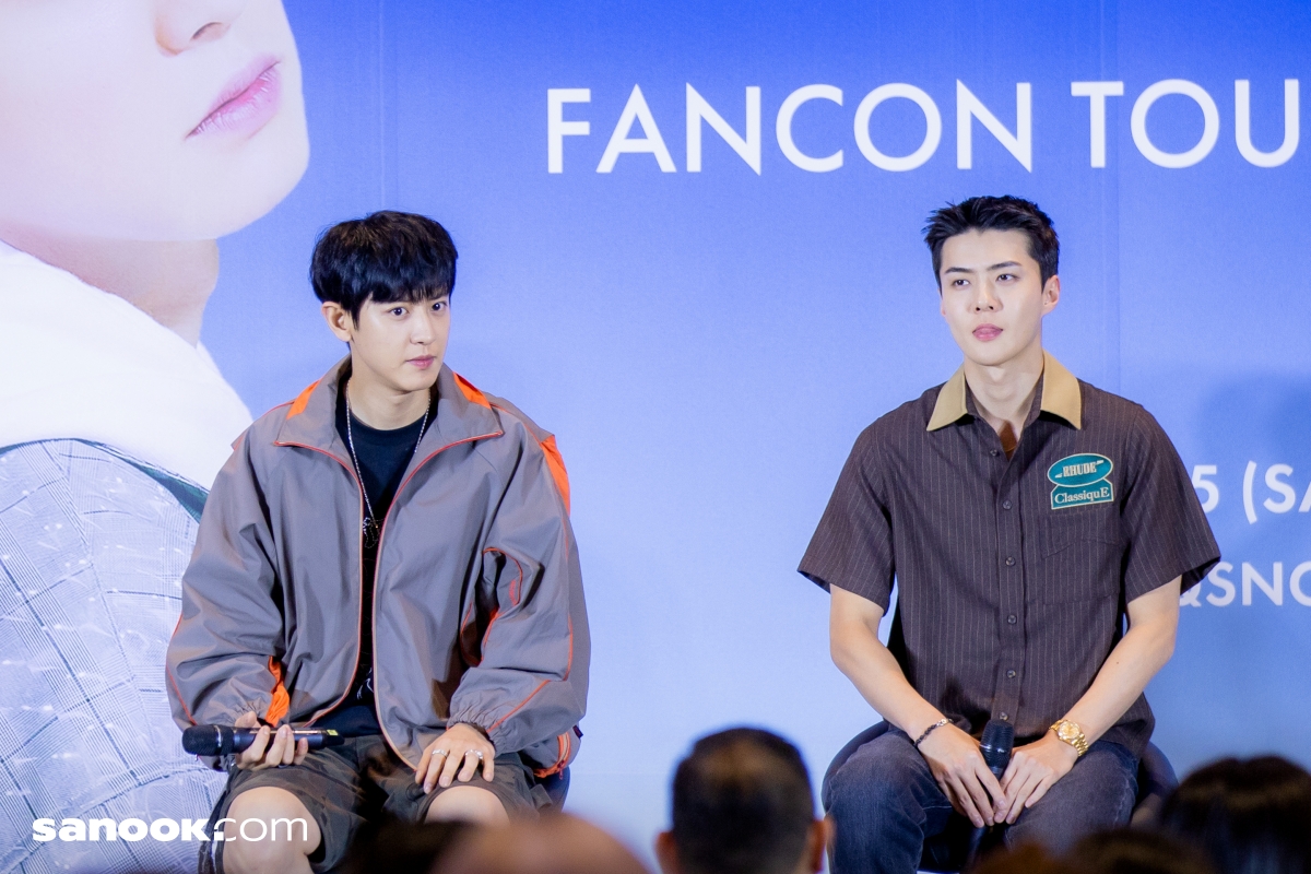 EXO-SC BACK TO BACK FANCON IN BANGKOK Press Conference