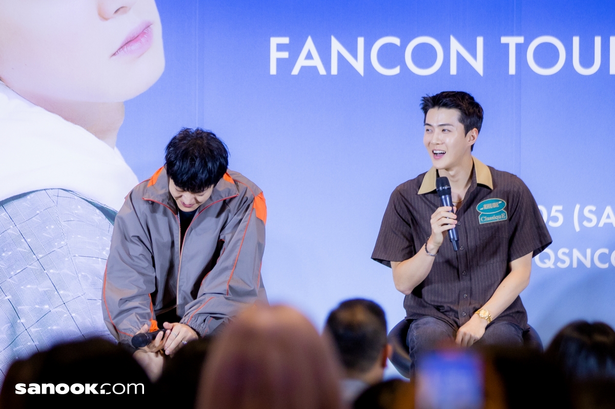 EXO-SC BACK TO BACK FANCON IN BANGKOK Press Conference