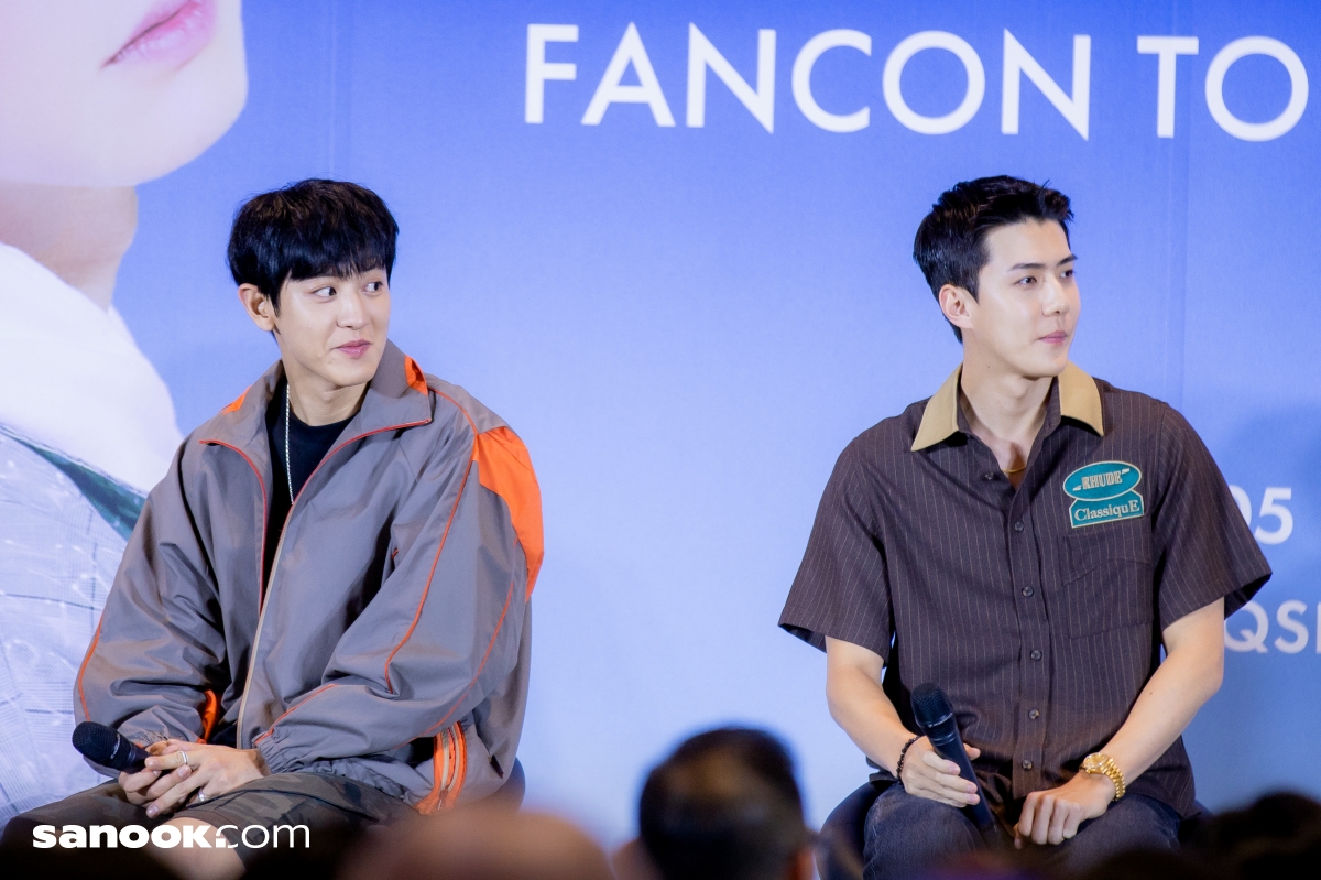 EXO-SC BACK TO BACK FANCON IN BANGKOK Press Conference