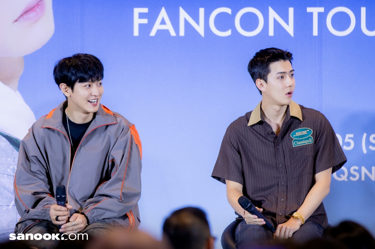 EXO-SC BACK TO BACK FANCON IN BANGKOK Press Conference