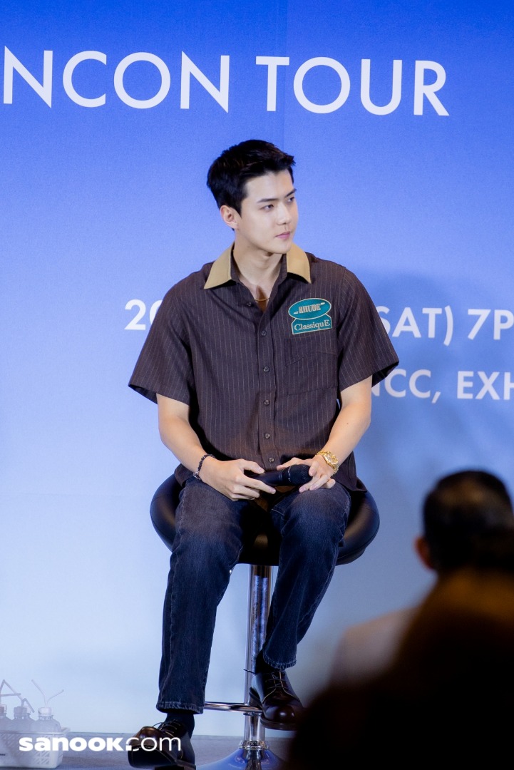 EXO-SC BACK TO BACK FANCON IN BANGKOK Press Conference