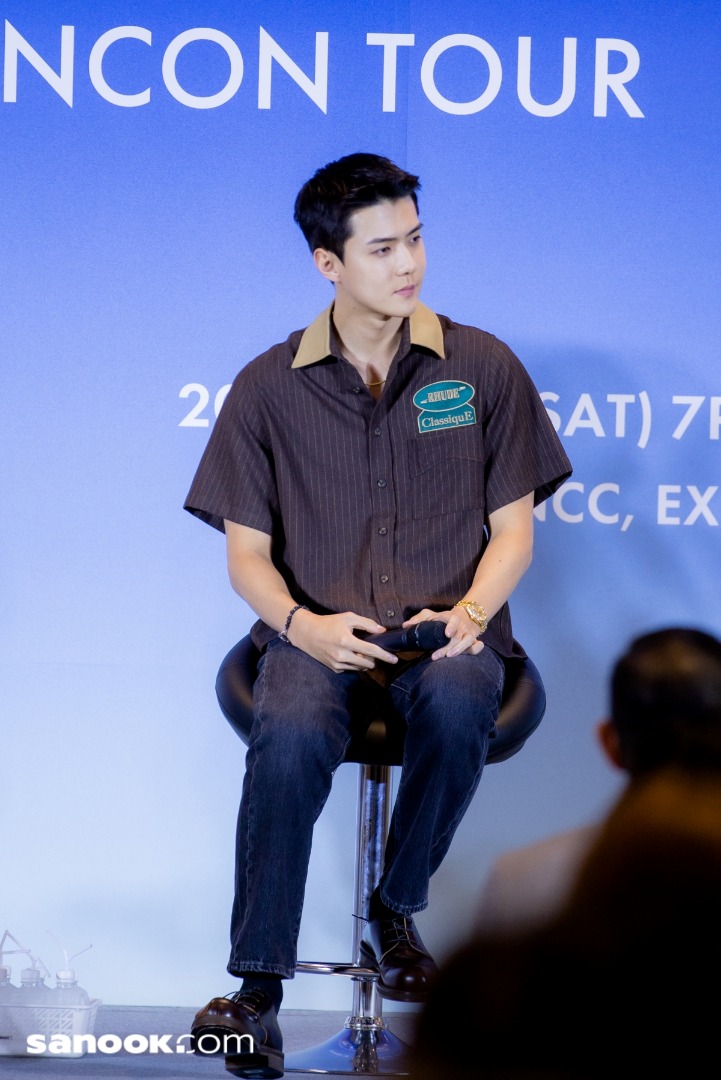 EXO-SC BACK TO BACK FANCON IN BANGKOK Press Conference