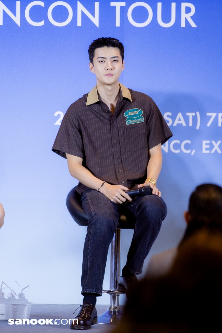 EXO-SC BACK TO BACK FANCON IN BANGKOK Press Conference