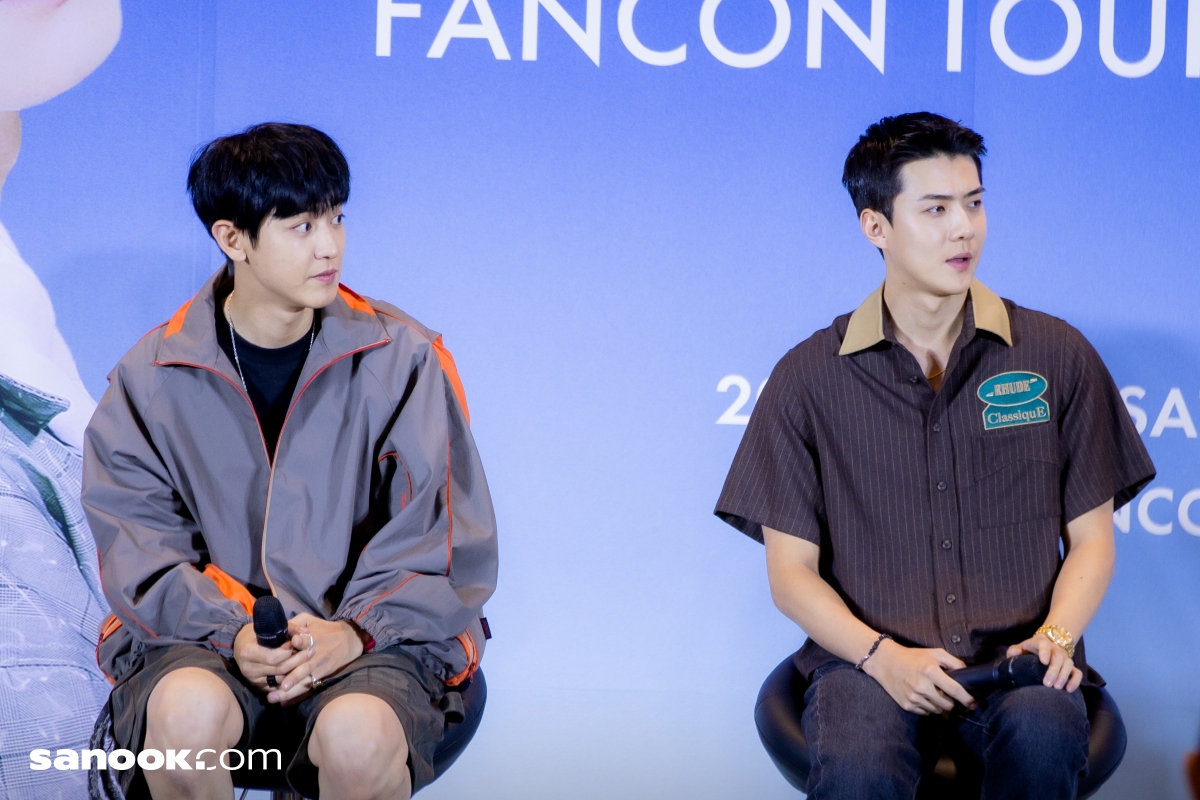 EXO-SC BACK TO BACK FANCON IN BANGKOK Press Conference