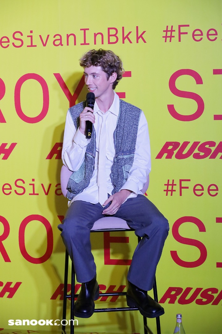 Feel The Rush : Troye Sivan Press Conference