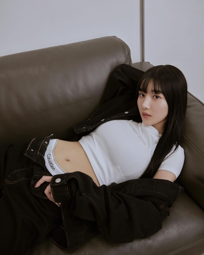 Kwon Eunbi x Calvin Klein