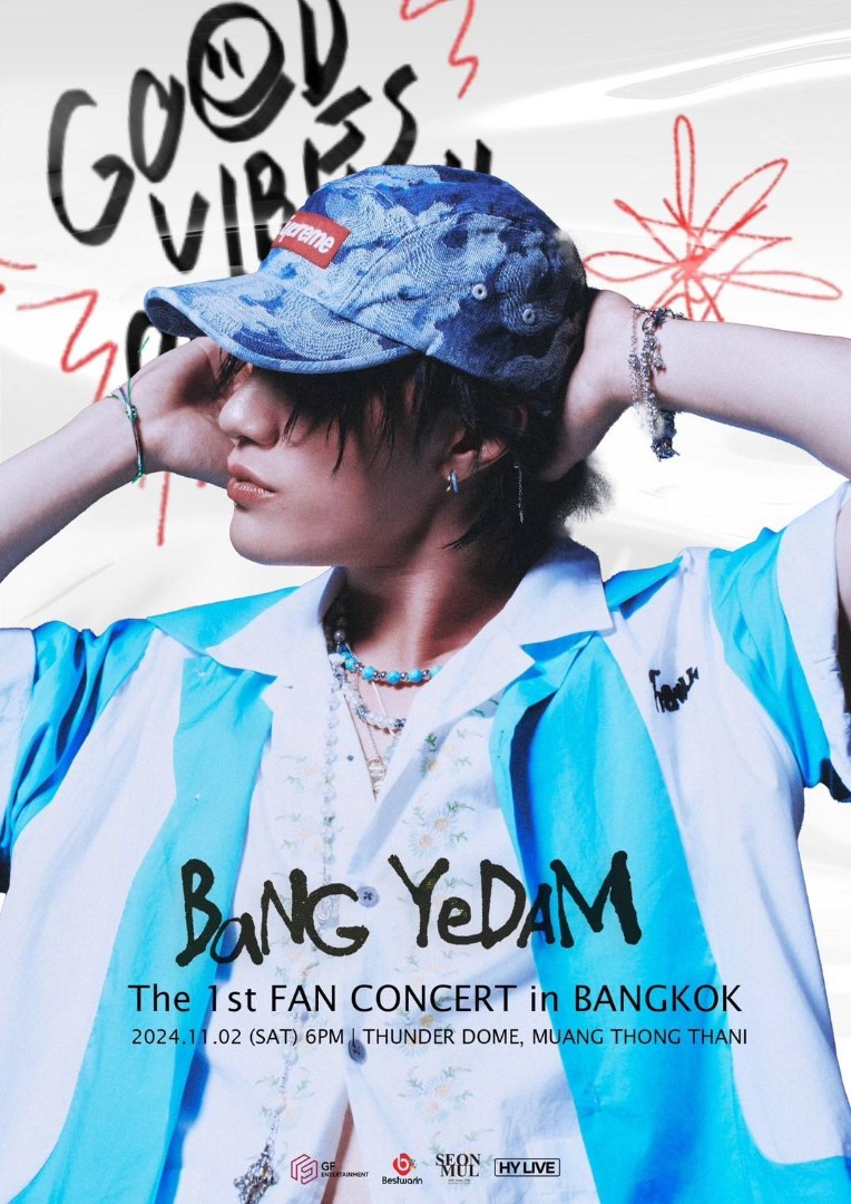 บังเยดัม กลับมาหาบายดีไทยอีกครั้ง ในงาน ‘Bang Yedam 1st Fan Concert in Bangkok’