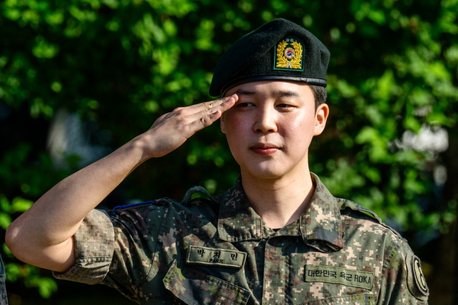 จีมิน จองกุก BTS ออกจากกรม