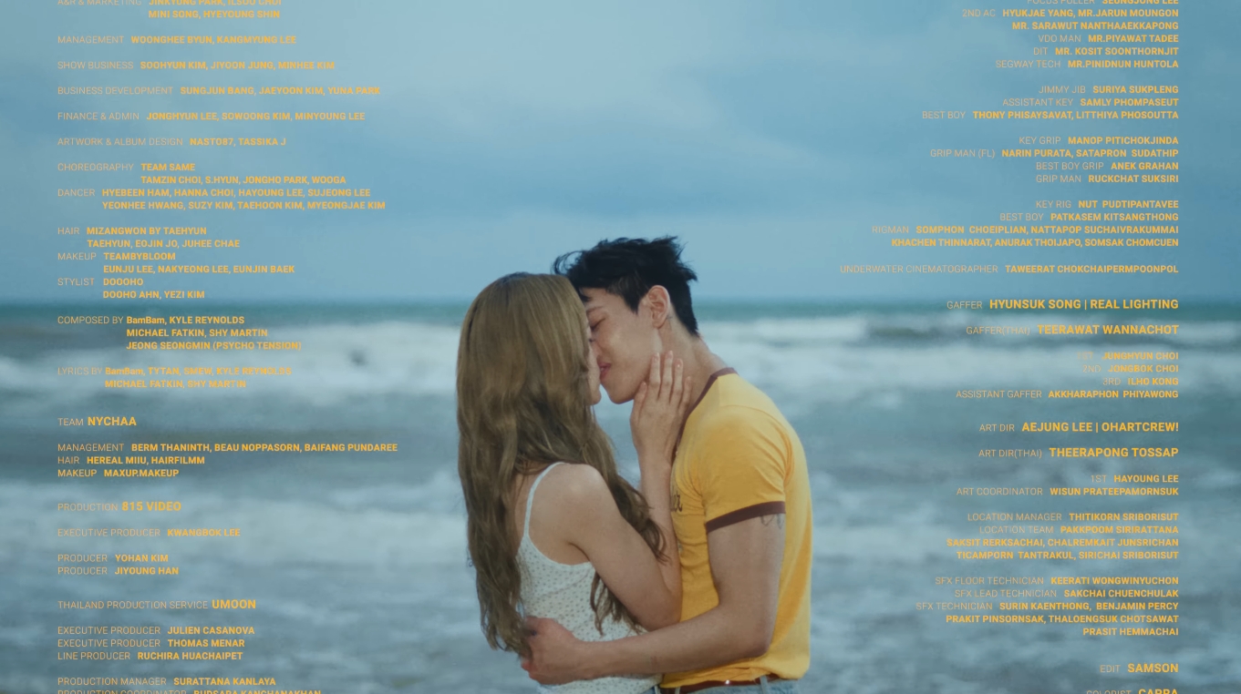 “WONDERING” ของ “แบมแบม” ทำแฟนคลับกรี๊ดลั่น เหตุฉากจูบสุดละมุนกับ “ณิชา”